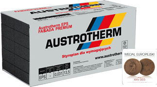 Austrotherm EPS FASSADA PREMIUM REFLEX Austrotherm Styropian Dla